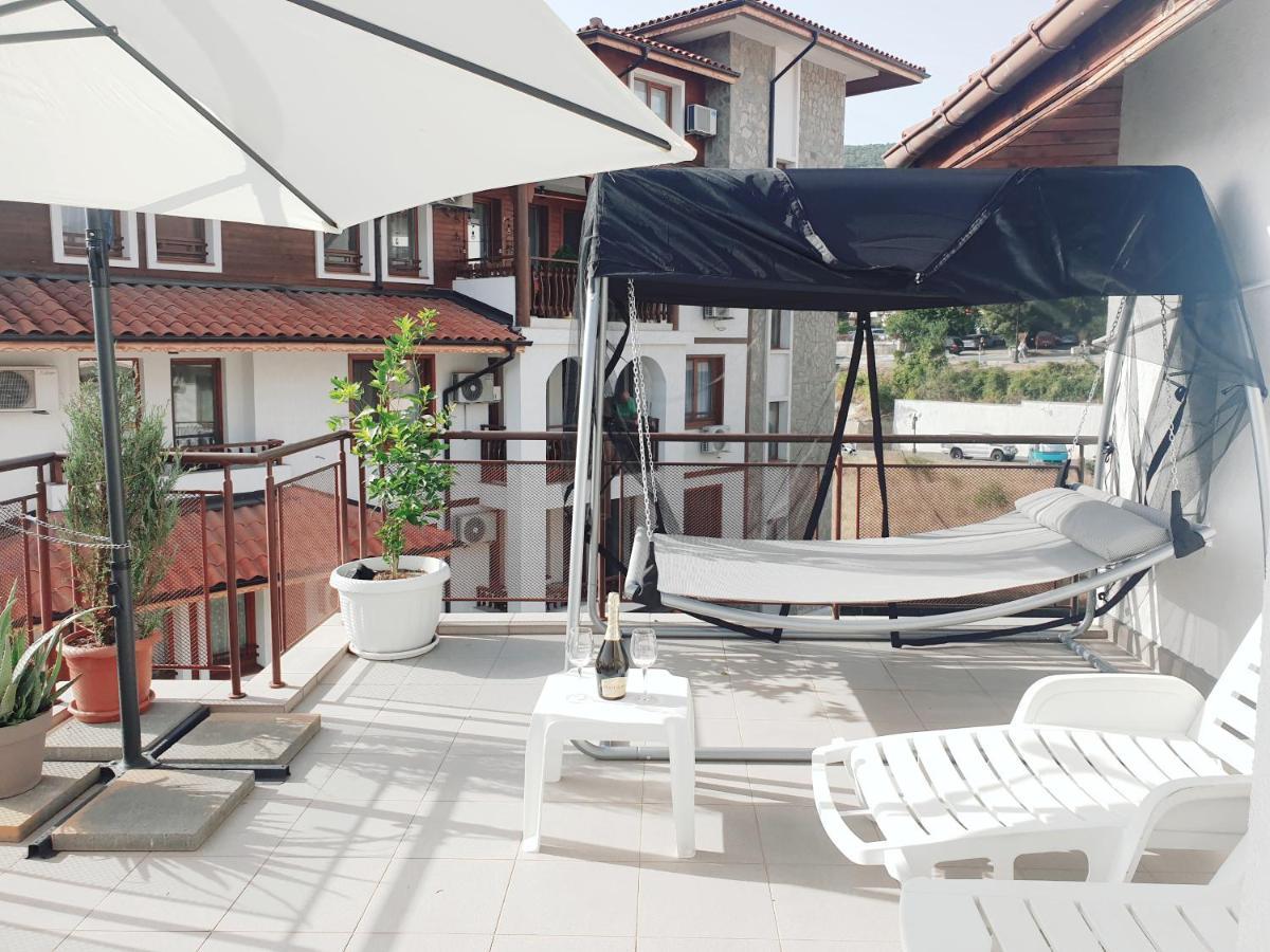 Apartmán La Terrace Sea View Sveti Vlas Exteriér fotografie